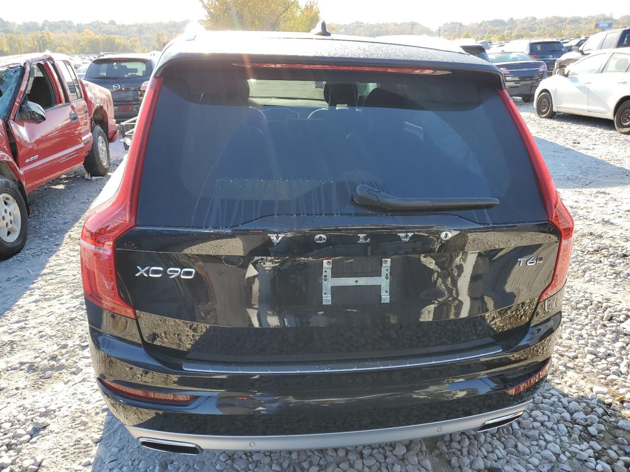 2020 Volvo XC90 VIN YV4A22PK2L1571504 Copart auction photo, side damage thumbnail 6