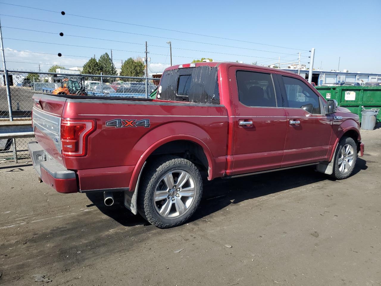 2016 Ford F-150 VIN 1FTEW1EF4GFA02512 Copart auction photo, front end / hail damage thumbnail 3