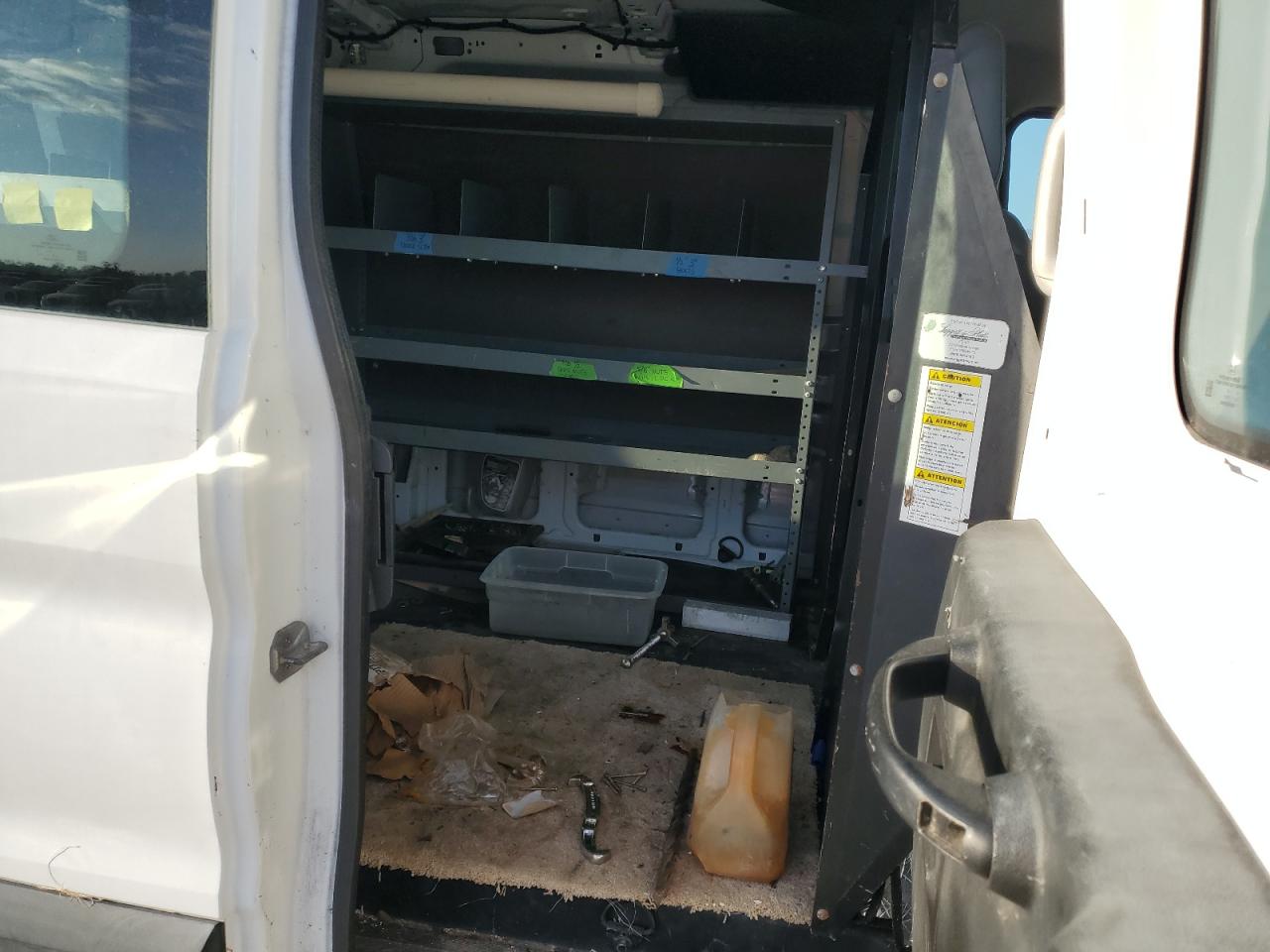 2015 Ford Transit VIN 1FTNR1ZM6FKA16532 Copart auction photo, water/flood damage thumbnail 11
