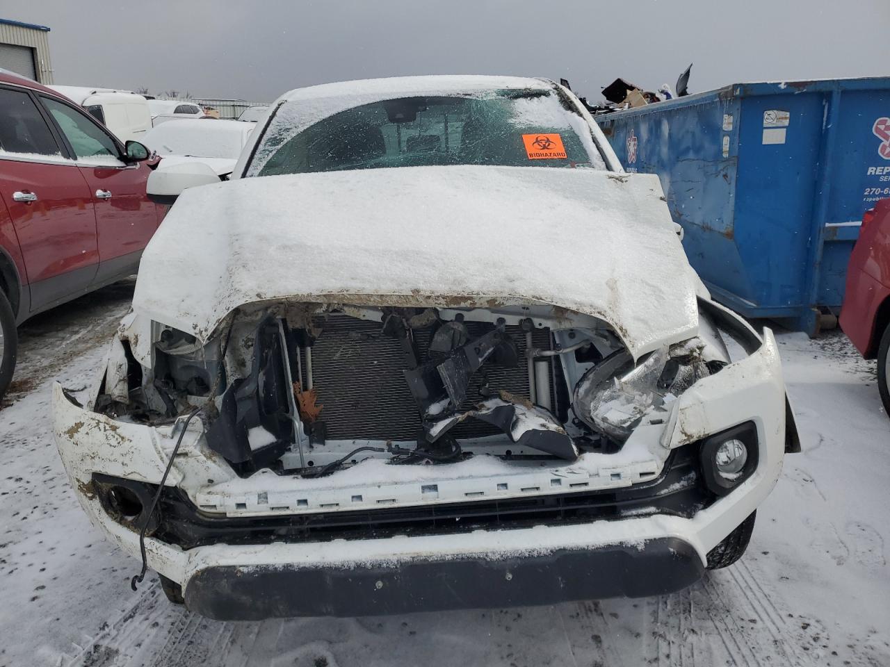 2022 Toyota Tacoma VIN 3TMCZ5AN3NM530848 Copart auction photo, all over damage thumbnail 5