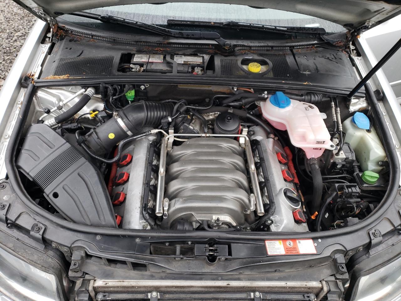 2004 Audi RS4 VIN WAUXL68E24A163321 Copart auction photo, mechanical damage thumbnail 11