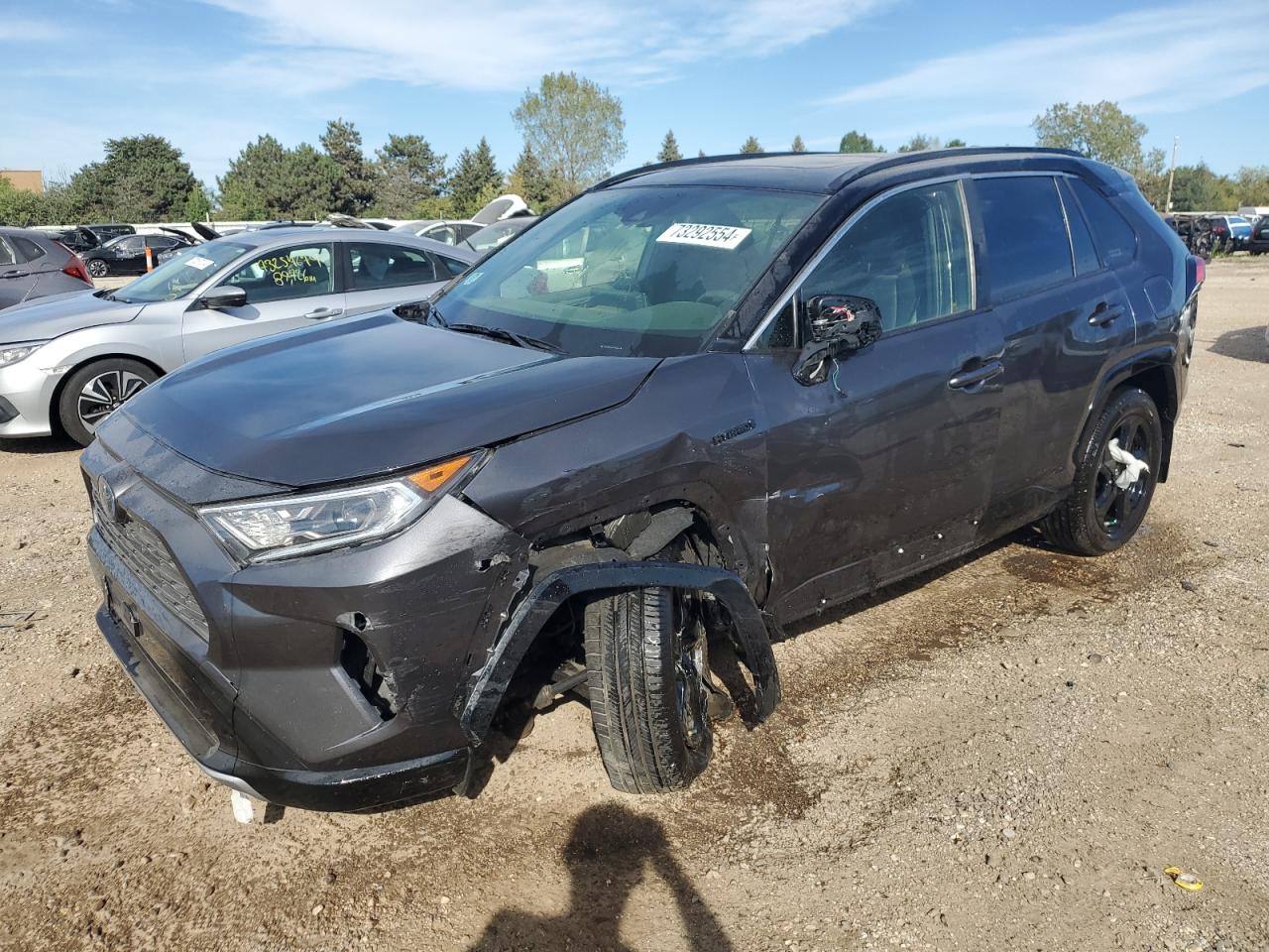 2019 Toyota RAV 4 VIN JTMEWRFV1KJ016121