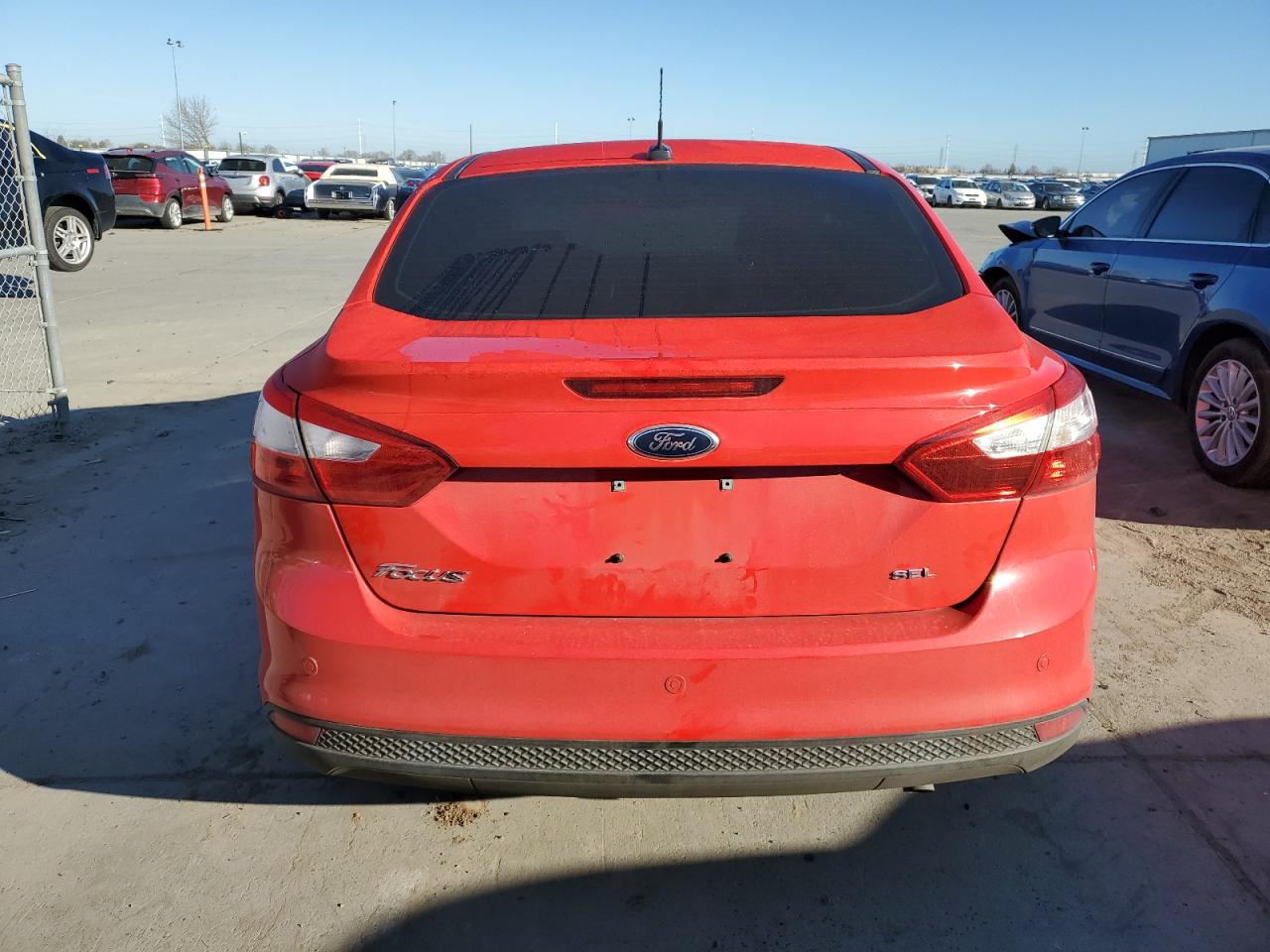 2012 Ford Focus VIN 1FAHP3H21CL290442 Copart auction photo, side damage thumbnail 6