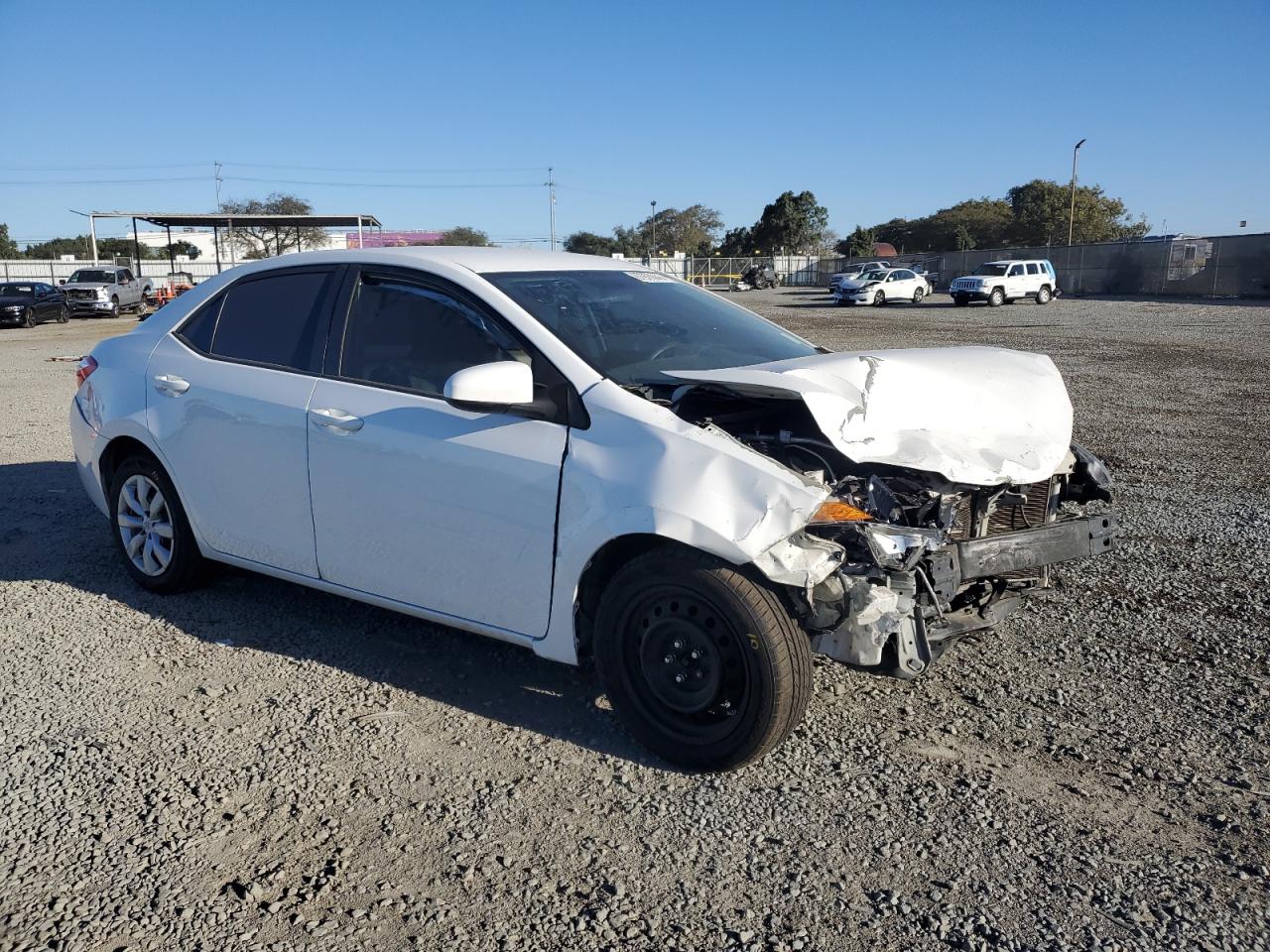 2016 Toyota Corolla VIN 5YFBURHE2GP539267 Copart auction photo, all over damage thumbnail 4