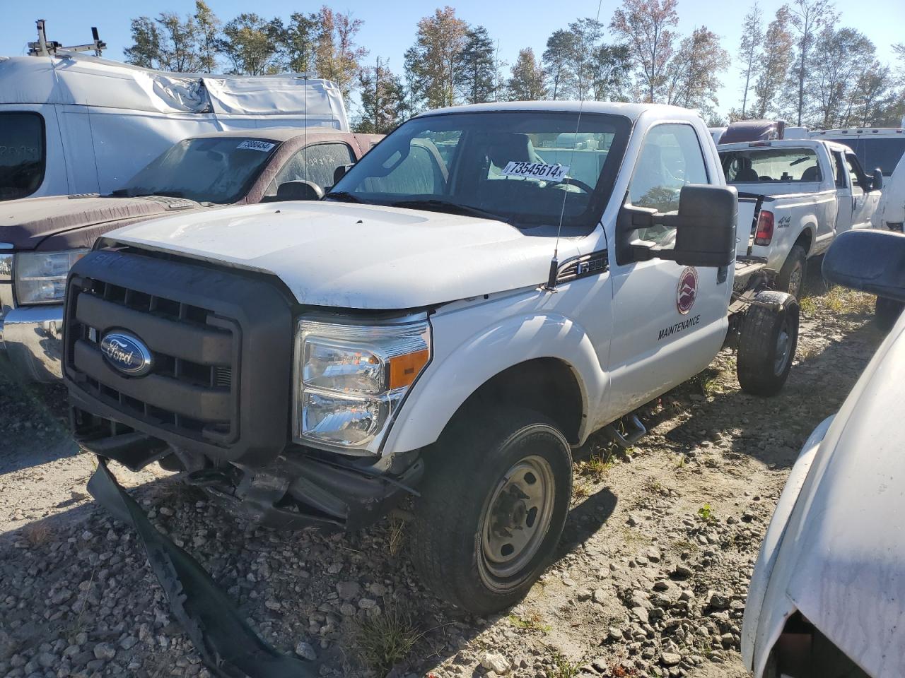 2011 Ford F250 VIN 1FDBF2B64BEC68961