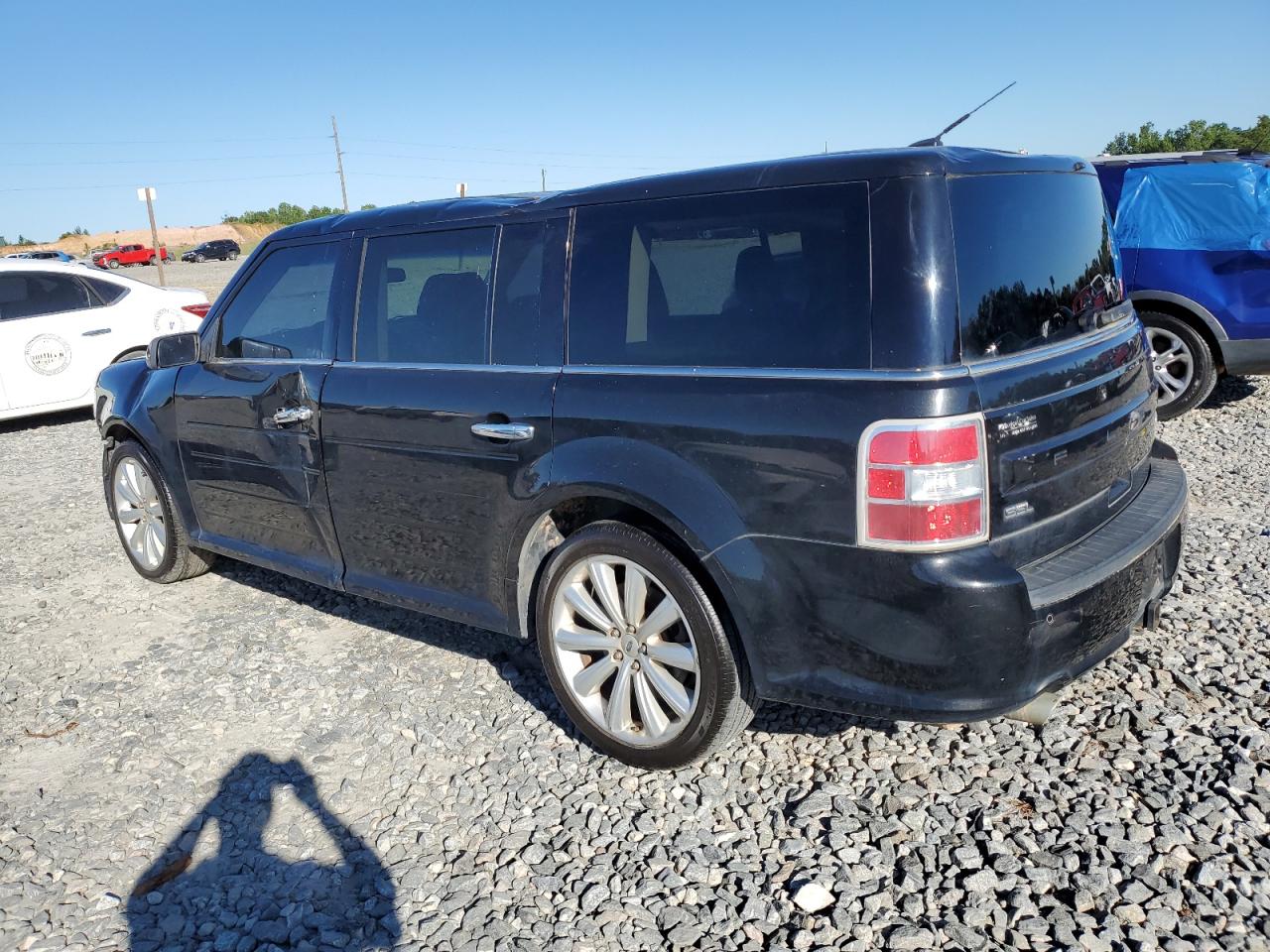 2015 Ford Flex VIN 2FMGK5C8XFBA19343 Copart auction photo, all over / water/flood damage thumbnail 2