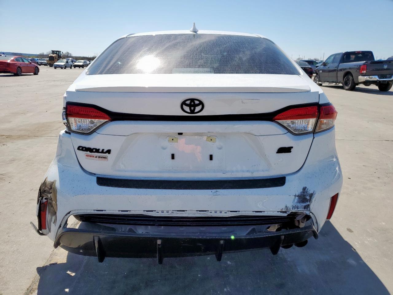 2025 Toyota Corolla VIN 5YFS4MCE9SP222332 Copart auction photo, side / rear end damage thumbnail 6