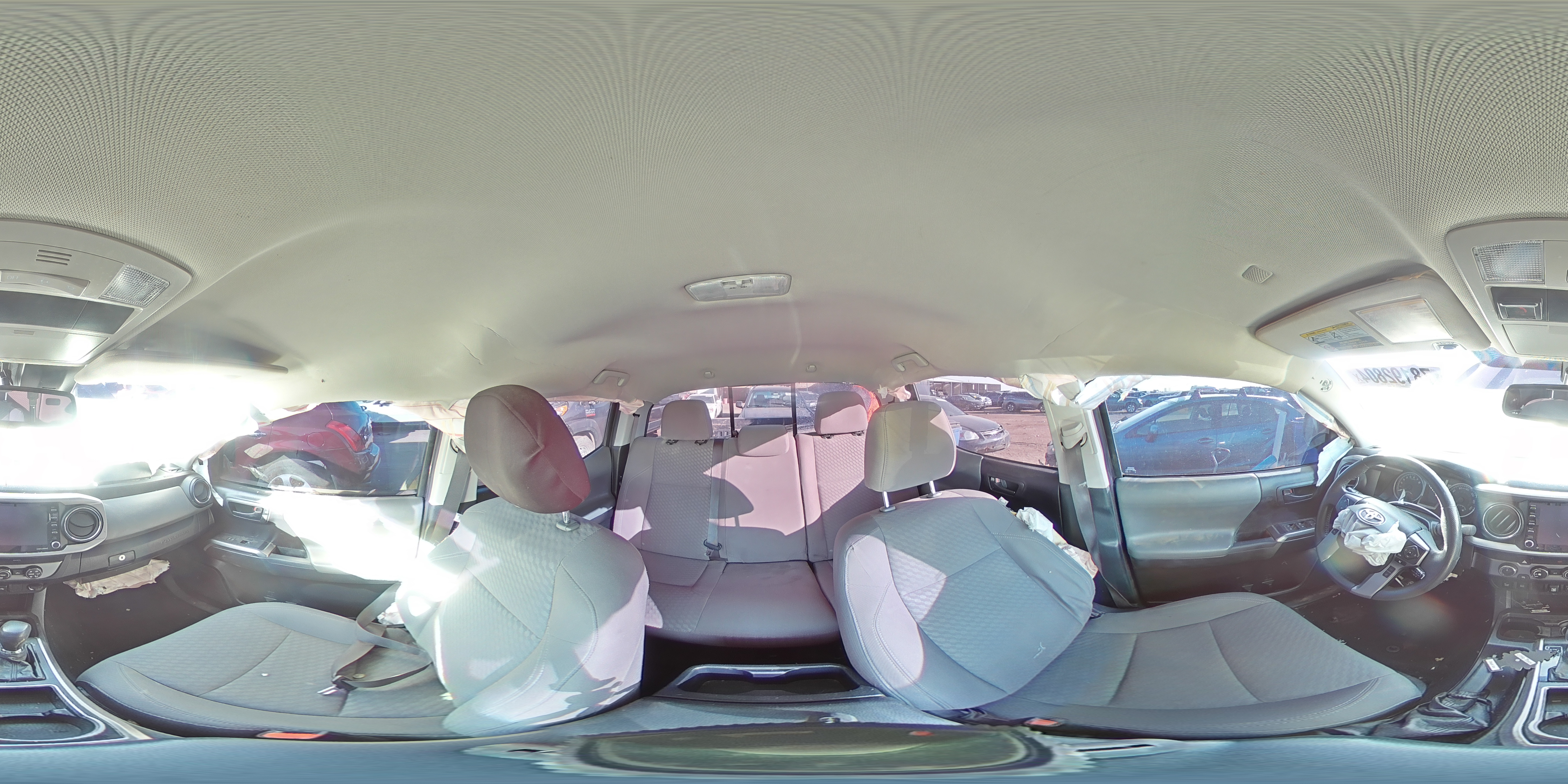 2020 Toyota Tacoma VIN 3TMCZ5AN4LM310910 Copart auction photo, all over damage thumbnail 13