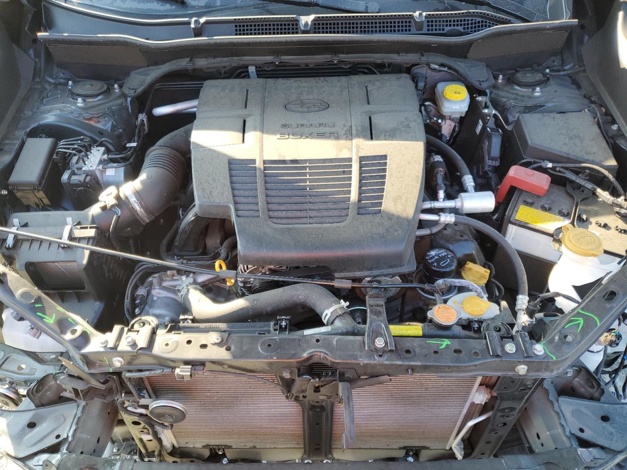 2024 Subaru Forester VIN JF2SKADC7RH435367 Copart auction photo, front end damage thumbnail 12
