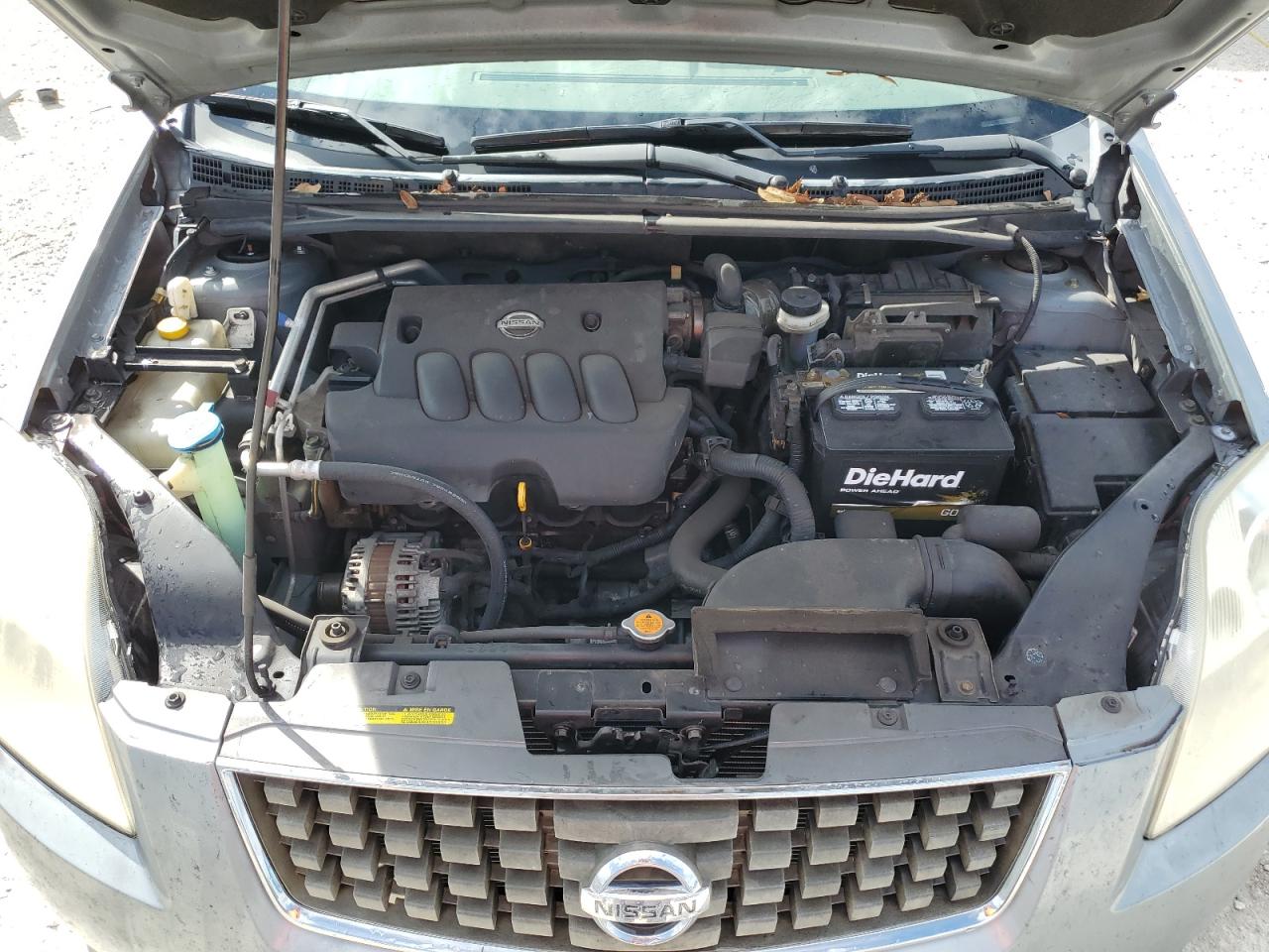 2007 Nissan Sentra VIN 3N1AB61E57L643990 Copart auction photo, side / undercarriage damage thumbnail 11
