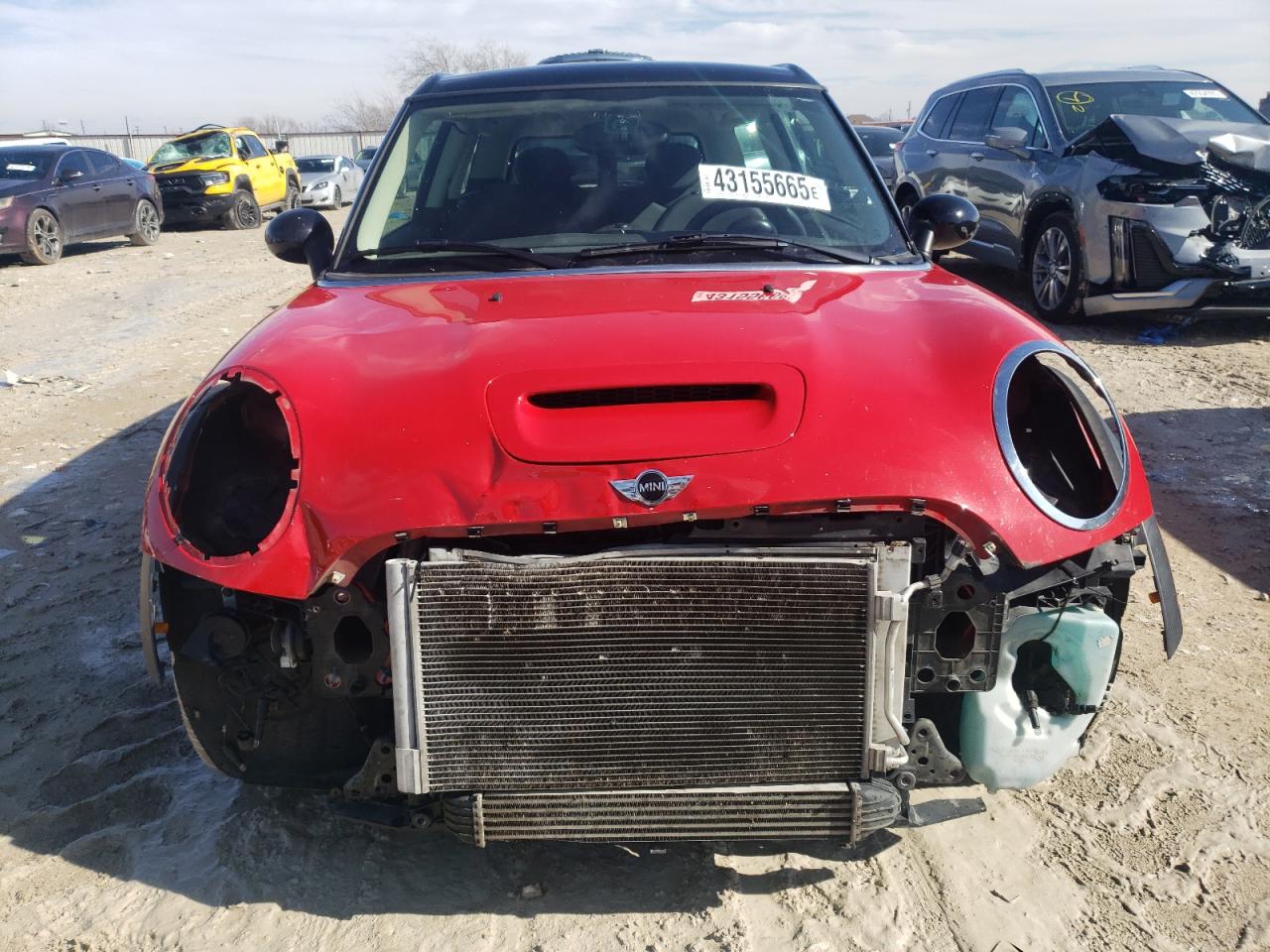 2013 MINI Cooper VIN WMWZG3C58DTY39536 Copart auction photo, front end / minor dent/scratches damage thumbnail 5