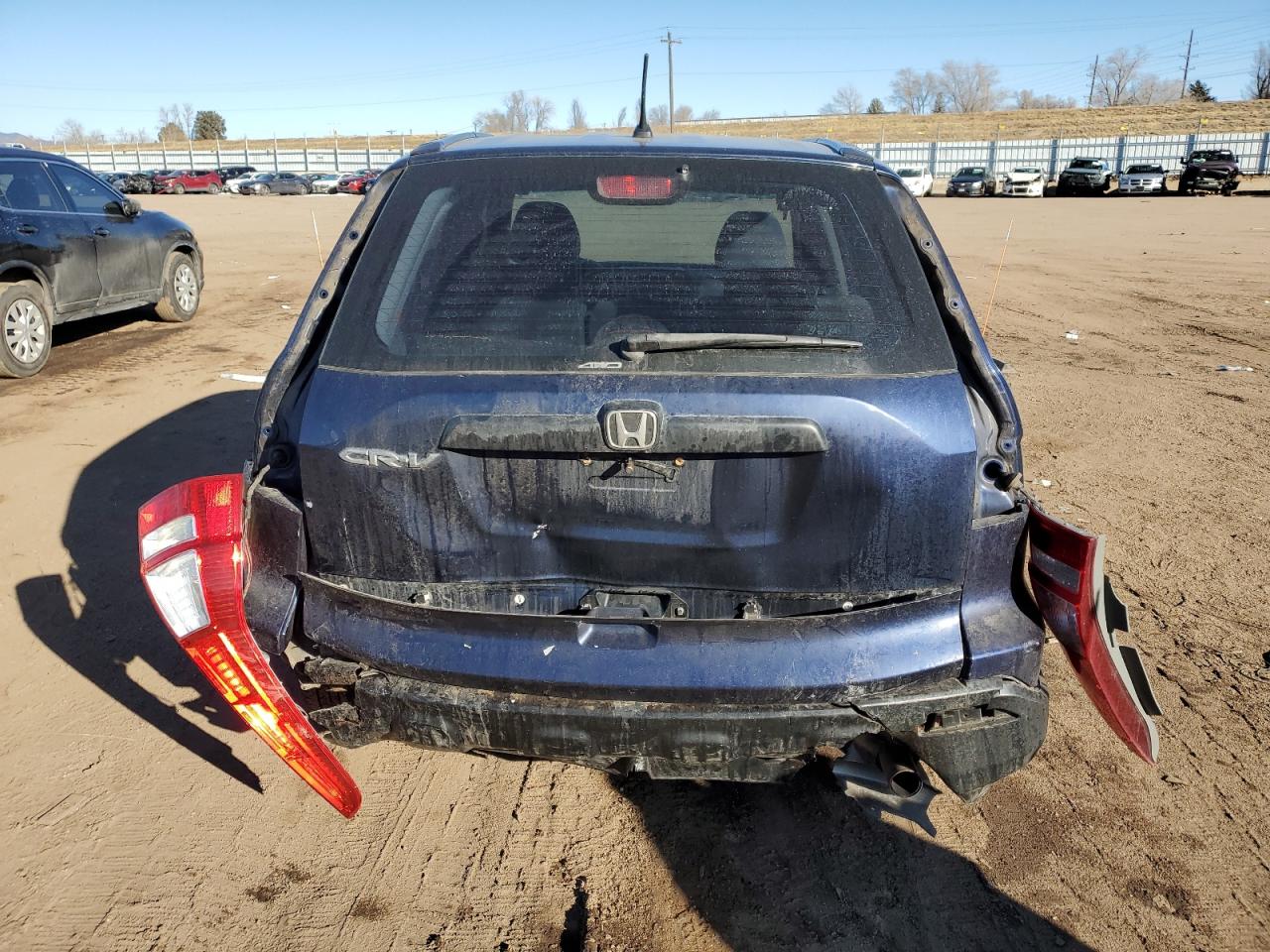 2009 Honda CR-V VIN 5J6RE48379L001294 Copart auction photo, rear end / front end damage thumbnail 6