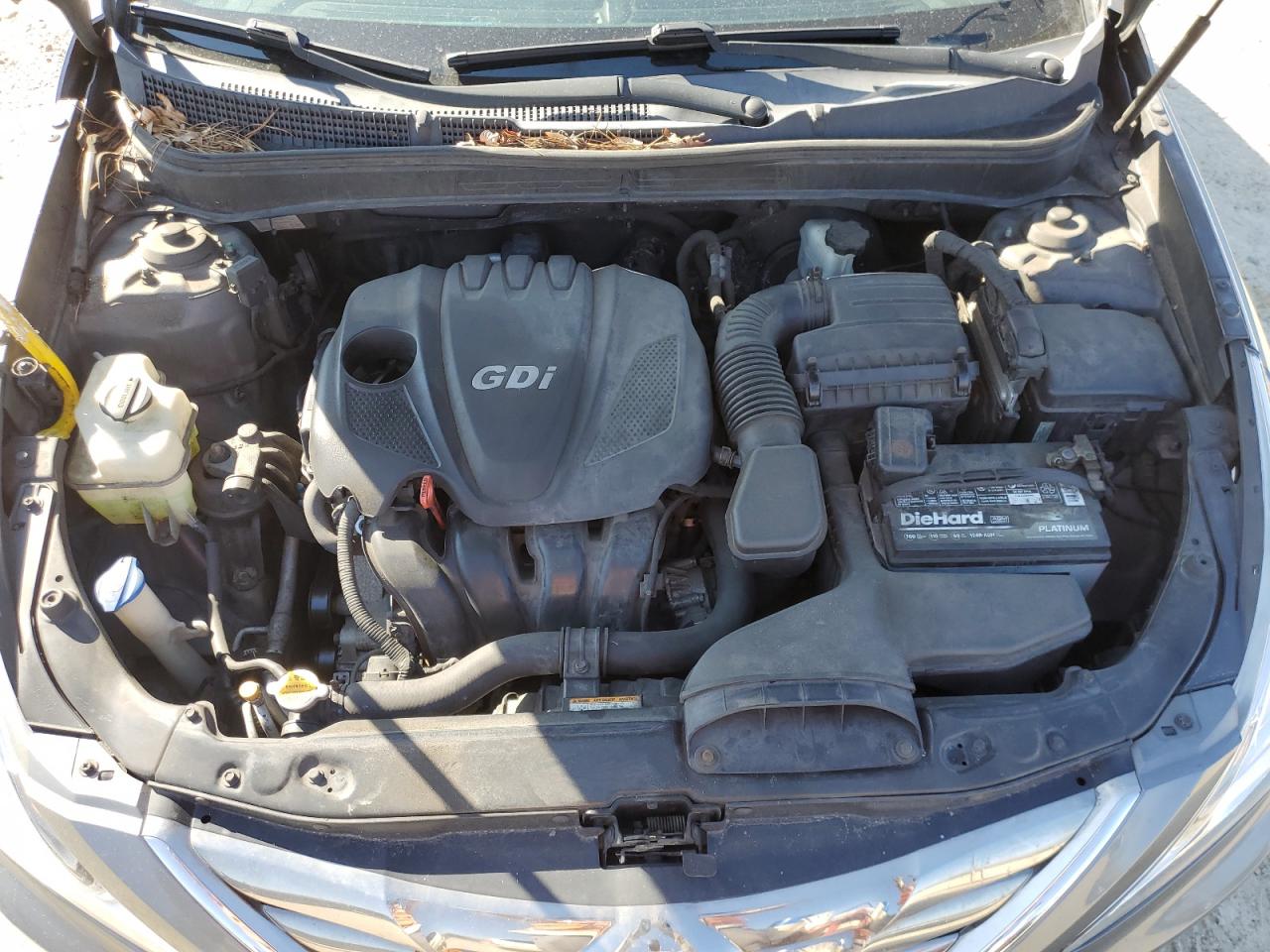 2012 Hyundai Sonata VIN 5NPEC4AC6CH415215 Copart auction photo, vandalism damage thumbnail 12