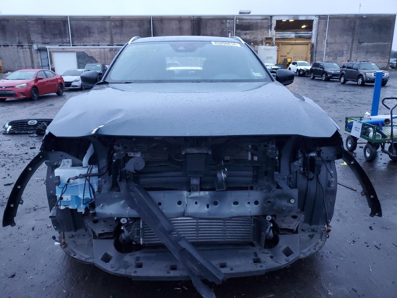 2021 Mazda CX-9 VIN JM3TCBDY4M0506847 Copart auction photo, all over damage thumbnail 5