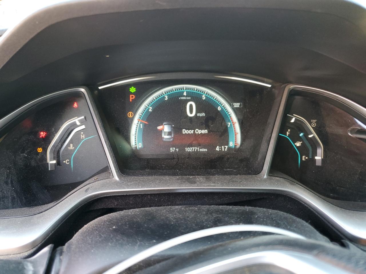 2018 Honda Civic VIN 2HGFC2F77JH510636 Copart auction photo, rear end damage thumbnail 9