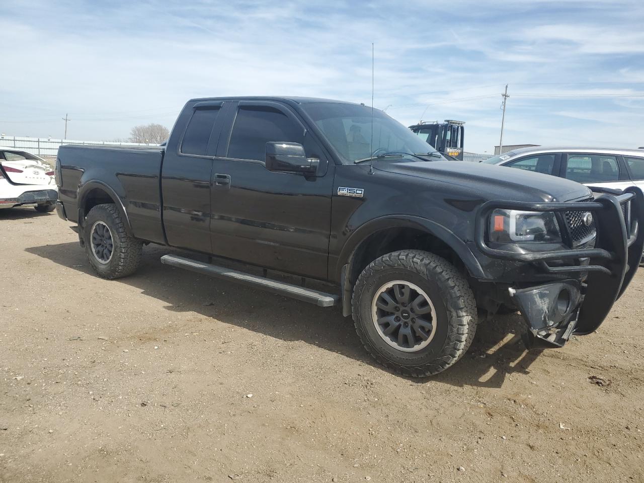 2006 Ford F-150 VIN 1FTPX14596FA31727 Copart auction photo, front end damage thumbnail 4