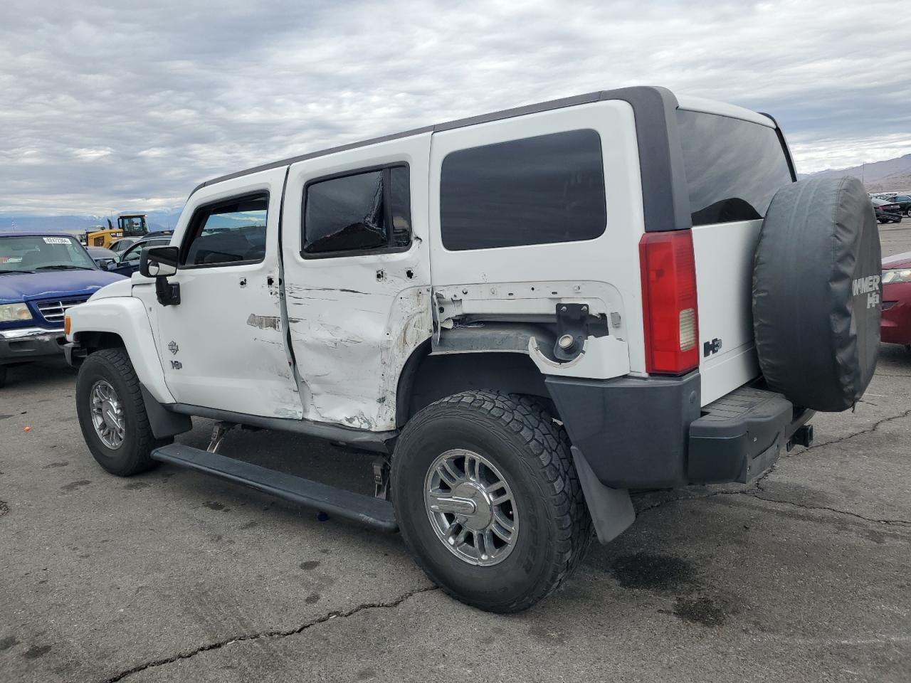 2007 Hummer H3 VIN 5GTDN13E778210485 Copart auction photo, side damage thumbnail 2