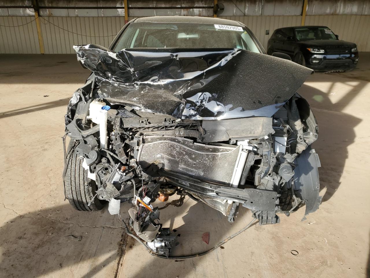 2019 KIA Sorento VIN 5XYPG4A38KG492977 Copart auction photo, front end / rear end damage thumbnail 5