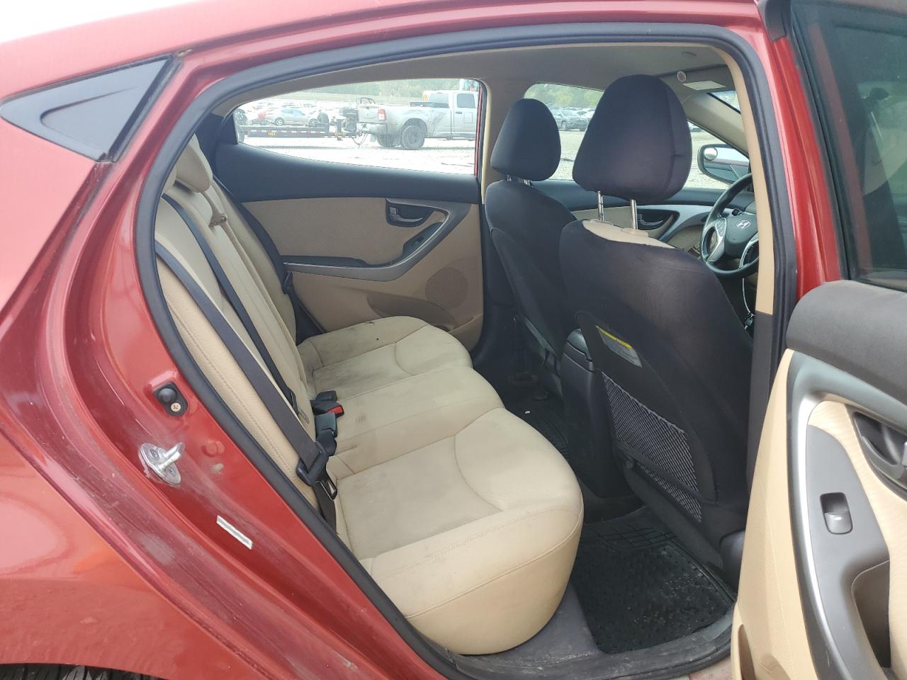 2011 Hyundai Elantra VIN KMHDH4AE1BU140481 Copart auction photo, front end damage thumbnail 10