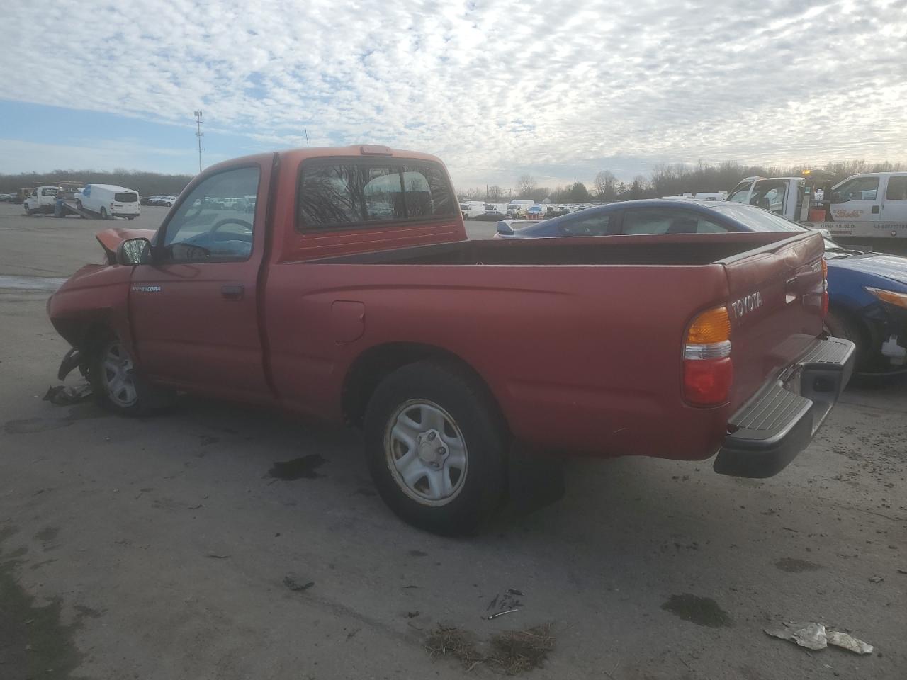2003 Toyota Tacoma VIN 5TENL42N23Z162052 Copart auction photo, front end damage thumbnail 2