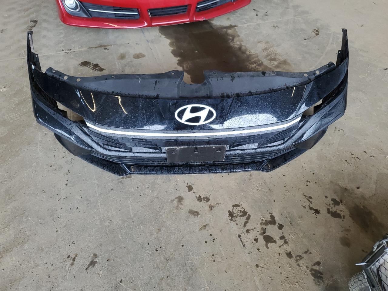 2024 Hyundai Elantra VIN KMHLL4DG4RU842618 Copart auction photo, front end / side damage thumbnail 12
