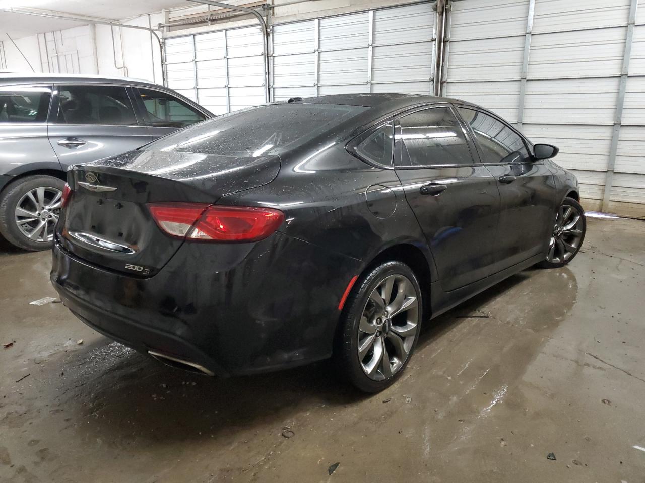 2015 Chrysler 200 VIN 1C3CCCBB3FN626629 Copart auction photo, side damage thumbnail 3