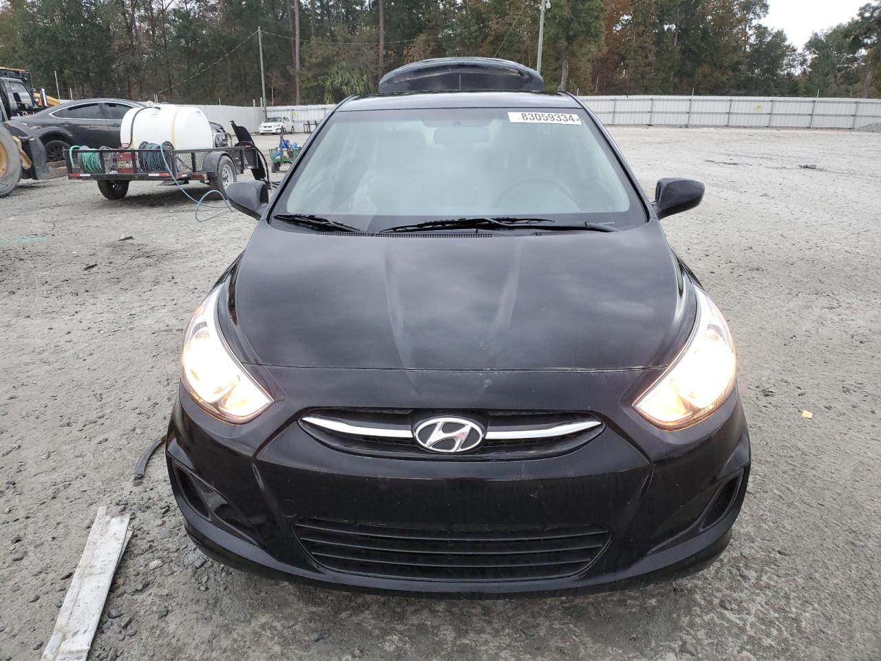 2016 Hyundai Accent VIN KMHCT4AE4GU121036 Copart auction photo, rear end damage thumbnail 5