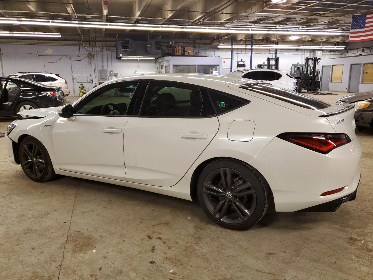 2024 Acura Integra VIN 19UDE4H3XRA020130 Copart auction photo, front end damage thumbnail 2