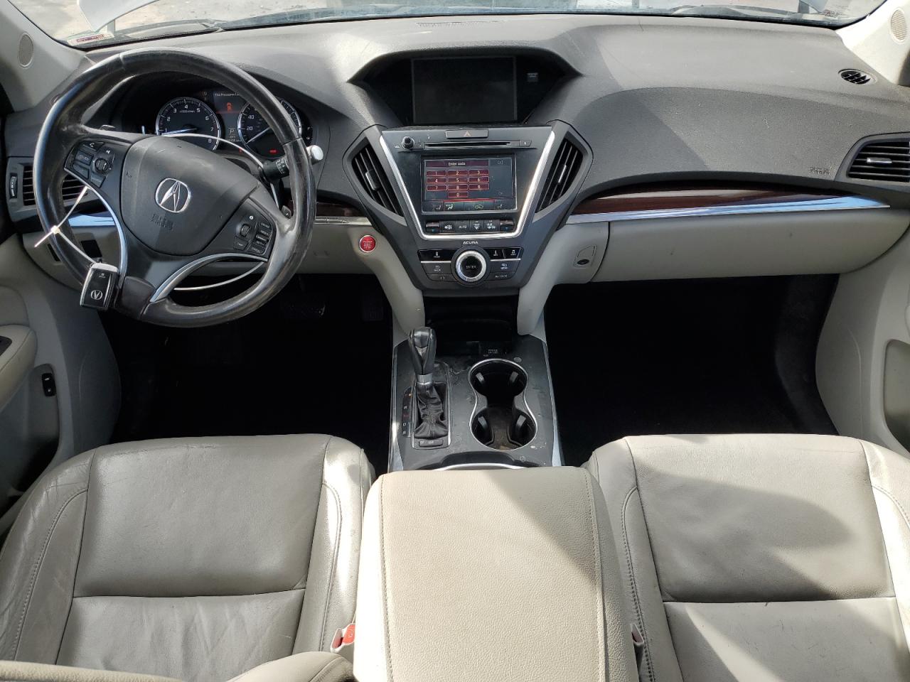 2014 Acura MDX VIN 5FRYD4H26EB002752 Copart auction photo, hail / side damage thumbnail 8
