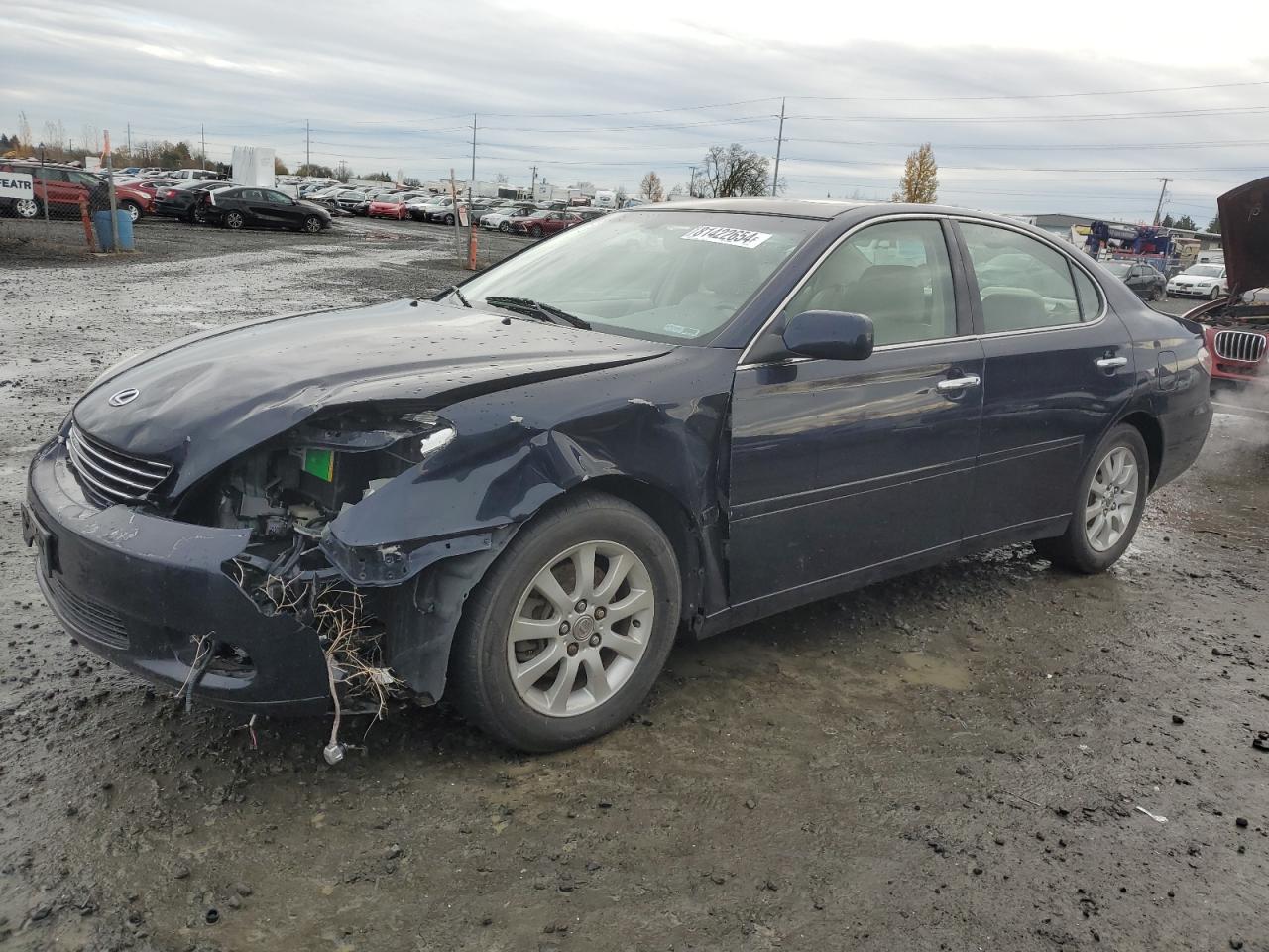 2003 Lexus ES VIN JTHBF30G030114542