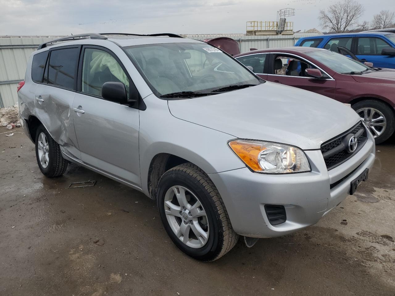 2012 Toyota RAV 4 VIN JTMZF4DV0C5045983 Copart auction photo, front end damage thumbnail 4