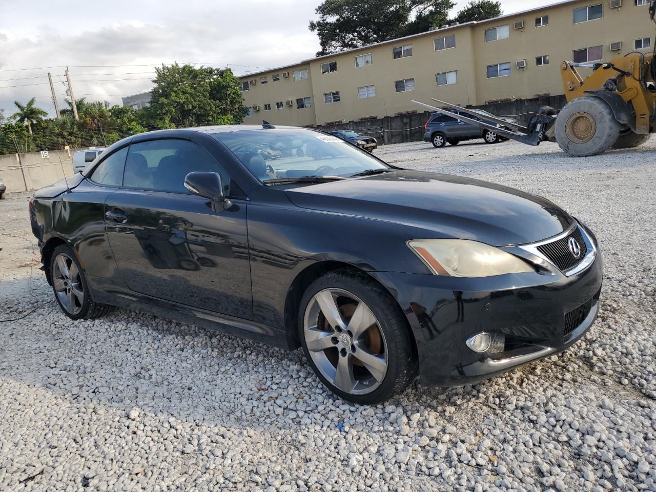 2010 Lexus IS VIN JTHFF2C26A2510990 Copart auction photo, side / rear end damage thumbnail 4