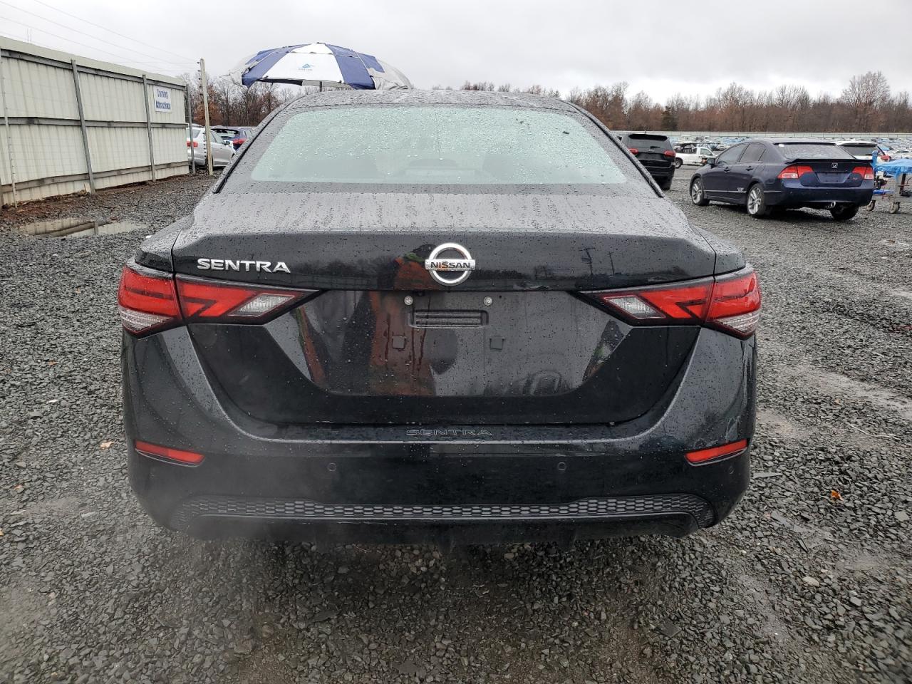 2022 Nissan Sentra VIN 3N1AB8BV9NY277882 Copart auction photo, side damage thumbnail 6