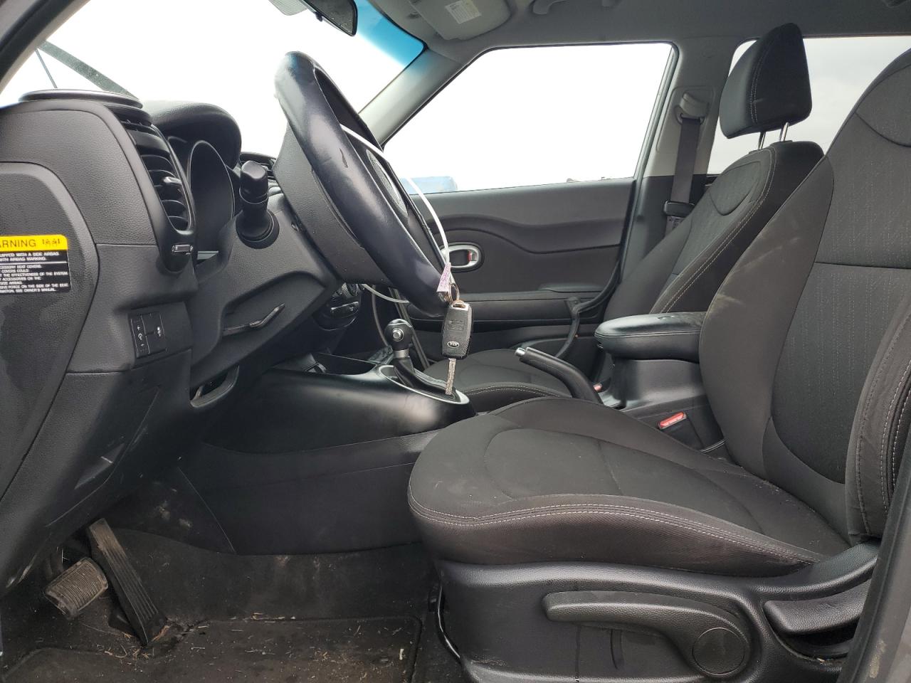 2019 KIA Soul VIN KNDJN2A24K7672302 Copart auction photo, all over damage thumbnail 7