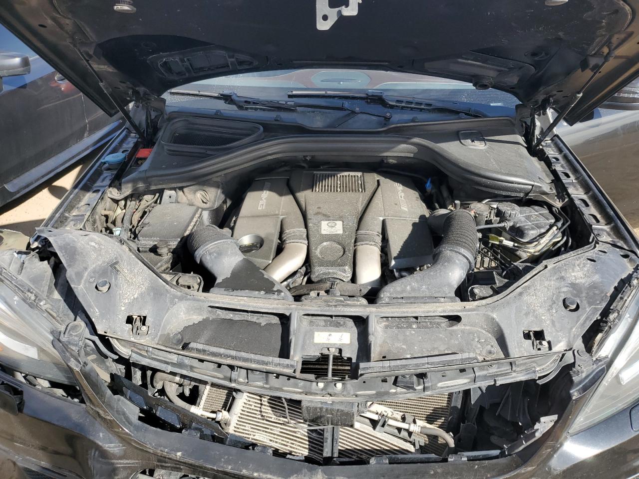 2013 Mercedes-Benz M-klasse VIN 4JGDA7EB2DA133999 Copart auction photo, front end damage thumbnail 12