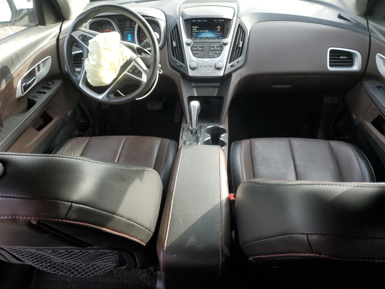 2012 Chevrolet Equinox VIN 2GNALPEK4C1280018 Copart auction photo, front end / side damage thumbnail 8
