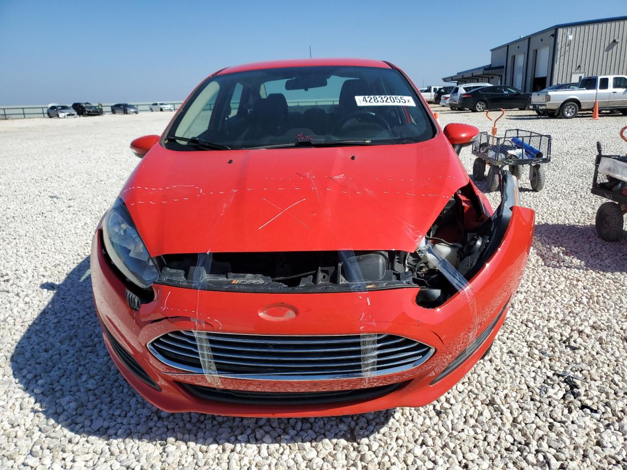 2015 Ford Fiesta VIN 3FADP4BJ3FM181679 Copart auction photo, front end damage thumbnail 5