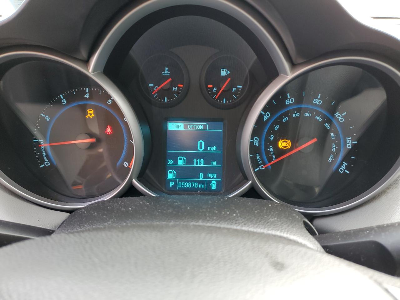 2014 Chevrolet Cruze VIN 1G1PA5SG6E7190039 Copart auction photo, front end / minor dent/scratches damage thumbnail 9