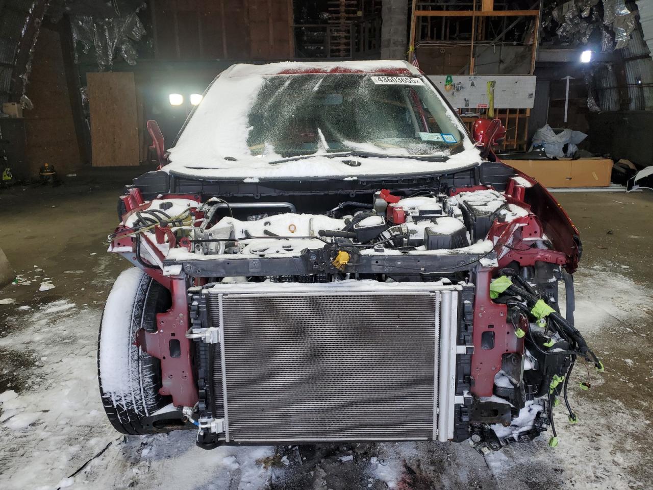 2021 Nissan Rogue VIN JN8AT3BB2MW206245 Copart auction photo, front end damage thumbnail 5