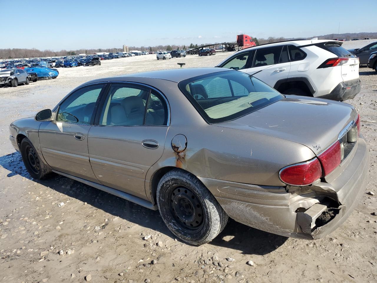 2004 Buick LeSabre VIN 1G4HR54K14U122099 Copart auction photo, rear end / front end damage thumbnail 2