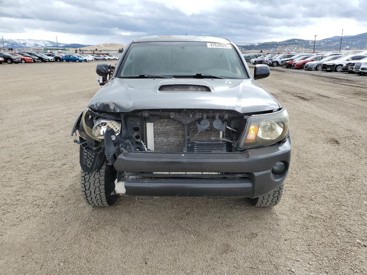2008 Toyota Tacoma VIN 5TEMU52NX8Z563192 Copart auction photo, front end / side damage thumbnail 5