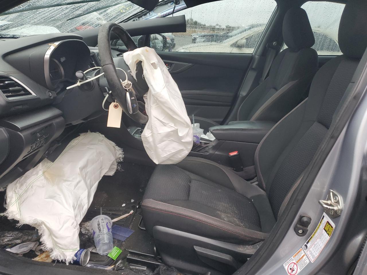 2017 Subaru Impreza VIN 4S3GKAM63H3611843 Copart auction photo, front end / side damage thumbnail 7