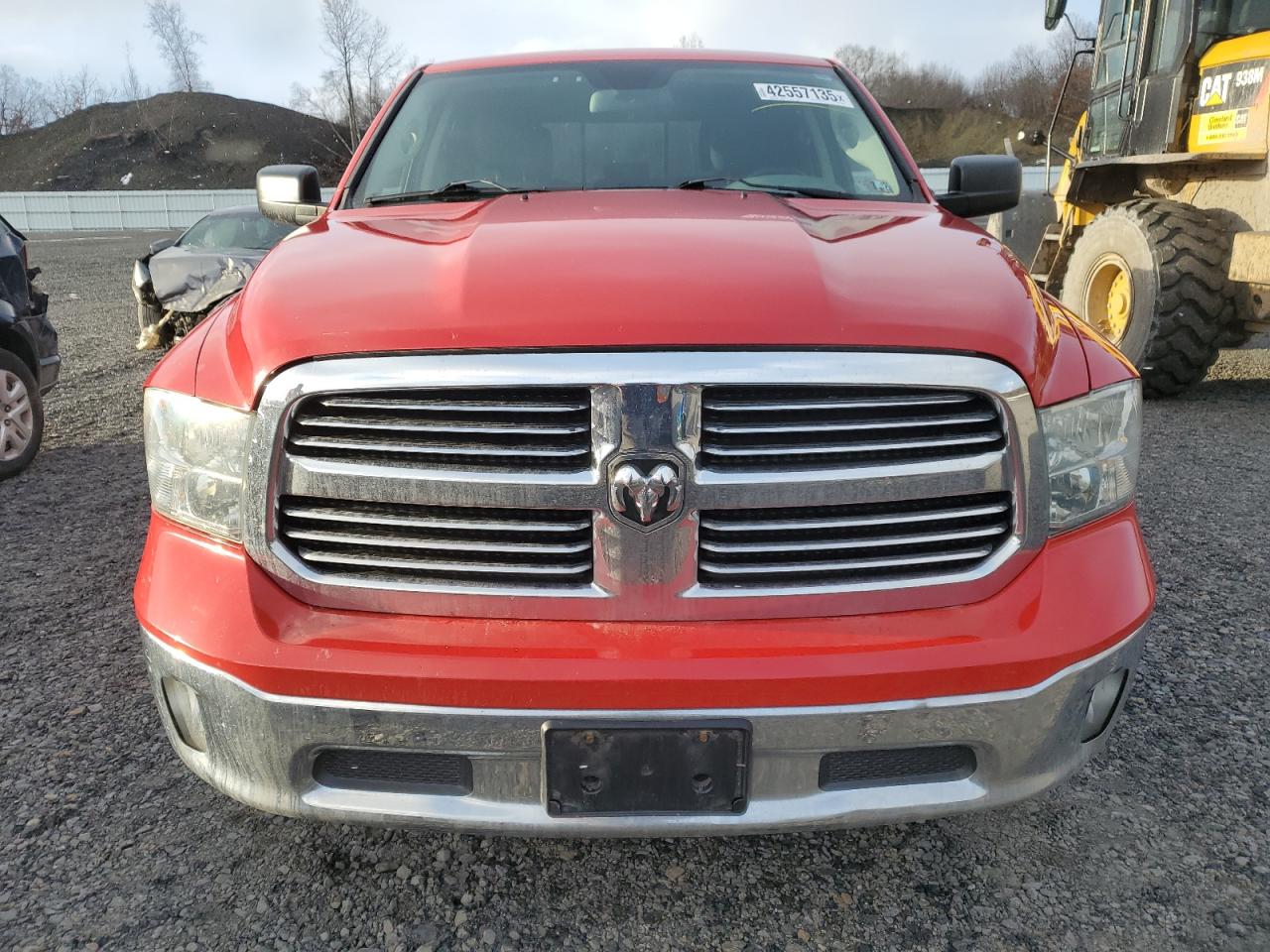 2014 RAM 1500 VIN 1C6RR7GT7ES239635 Copart auction photo, rear end damage thumbnail 5