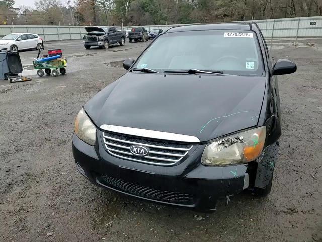 2009 KIA Spectra VIN KNAFE221595631577 Copart auction photo, front end / minor dent/scratches damage thumbnail 11