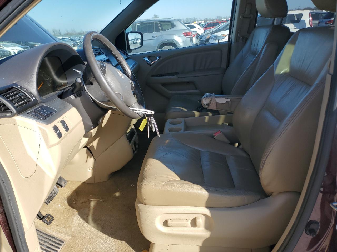 2010 Honda Odyssey VIN 5FNRL3H72AB080891 Copart auction photo, front end damage thumbnail 7