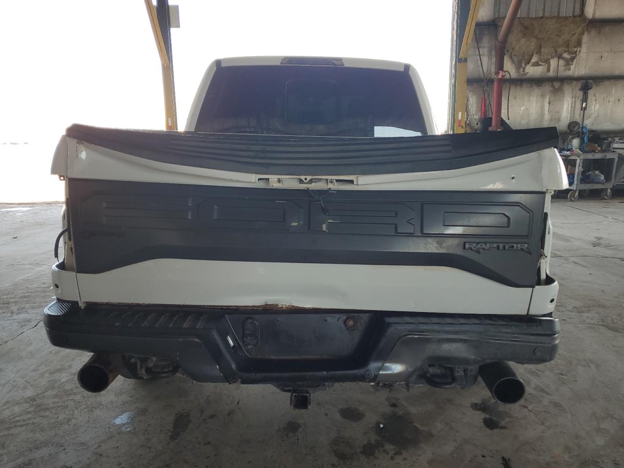 2017 Ford F-150 VIN 1FTFW1RG6HFB54428 Copart auction photo, front end / vandalism damage thumbnail 6