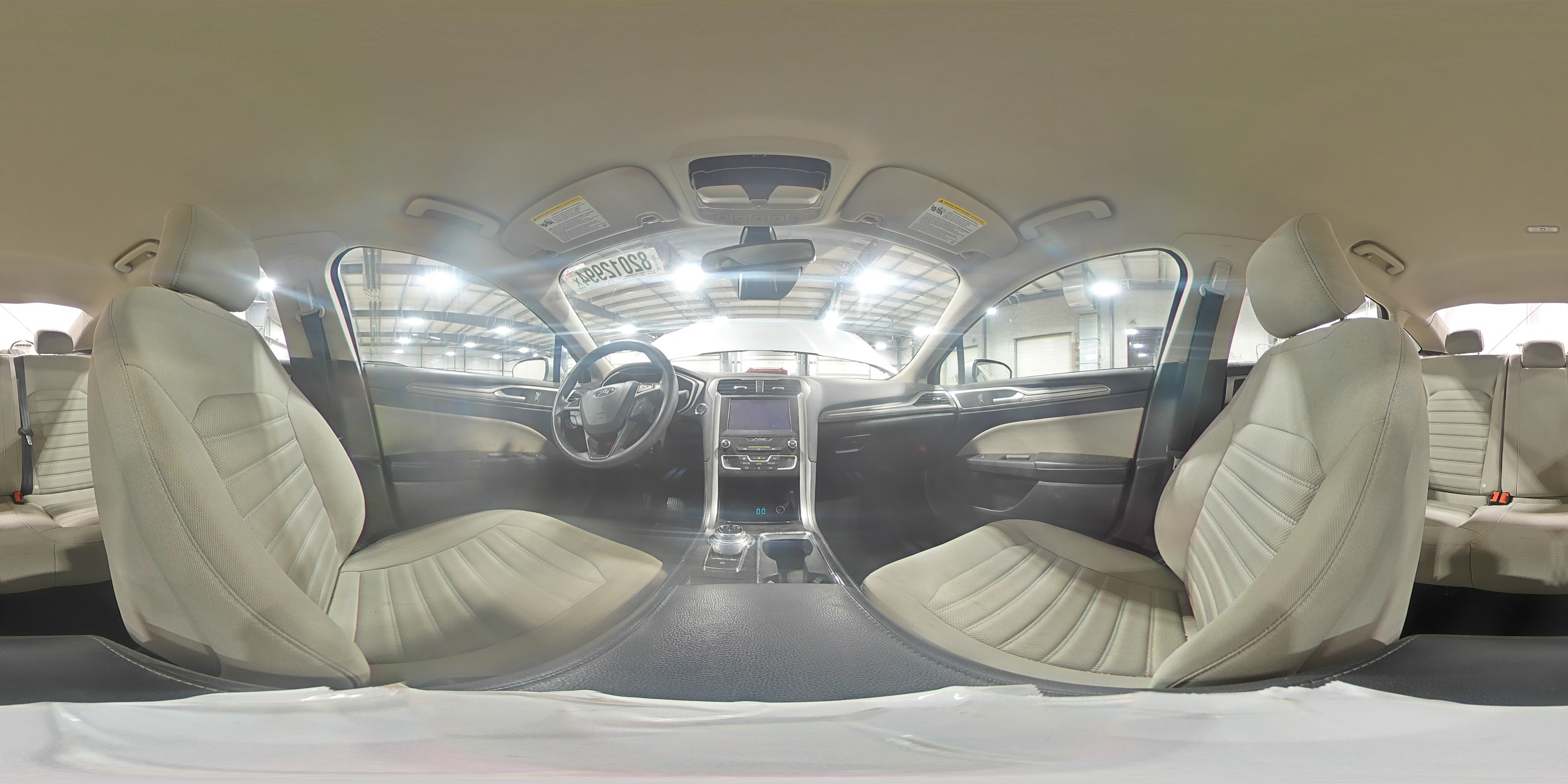 2019 Ford Fusion VIN 3FA6P0G74KR134043 Copart auction photo, rear end damage thumbnail 15