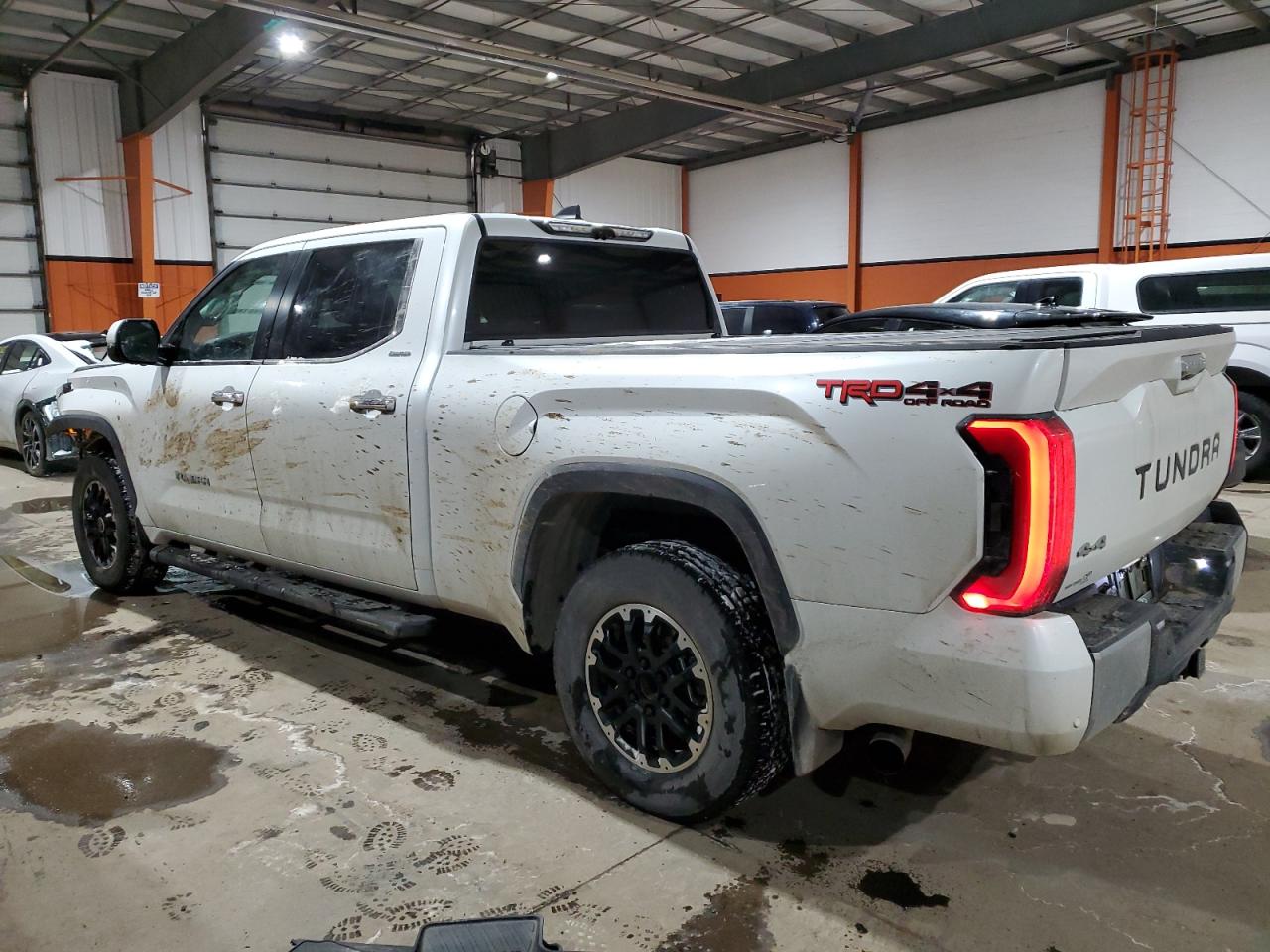 2024 Toyota Tundra VIN 5TFJA5EC1RX021607 Copart auction photo, front end / side damage thumbnail 2
