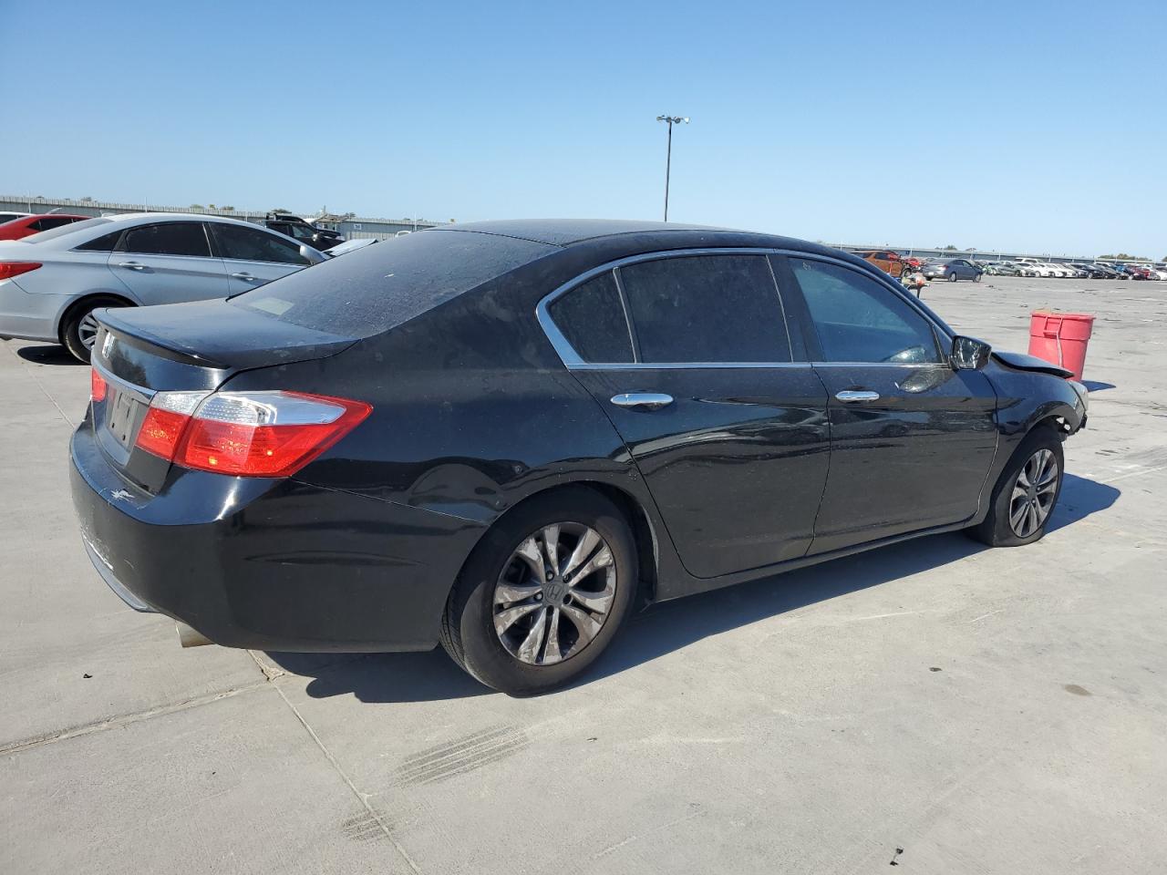 2014 Honda Accord VIN 1HGCR2F34EA004409 Copart auction photo, front end damage thumbnail 3
