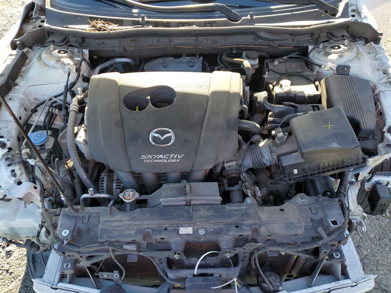 2017 Mazda 6 VIN JM1GL1W56H1130479 Copart auction photo, biohazard/chemical / front end damage thumbnail 11